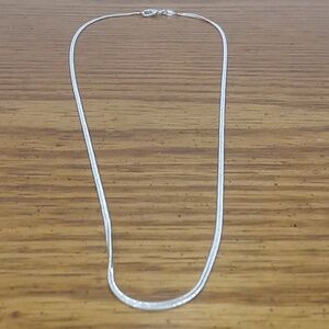 COPY - Sterling silver flat snake chain